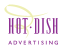 Hot Dish Advertising Logo
